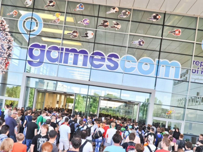 Eingang zur gamescom