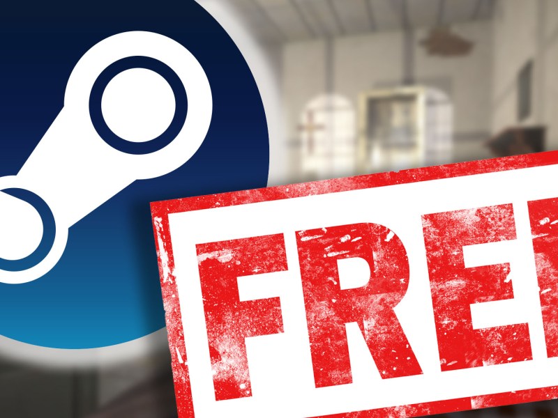 Eine Bildmontage zu Gratis-Horrorspielen auf Steam.